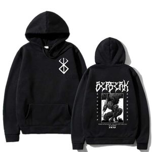 Sudaderas con capucha para hombre Sudaderas con capucha Hot Berserk Guts Sudadera con gráfico de anime japonés para niños Ropa deportiva Ropa de cosplay Jerséis de otoño/invierno para niña linda 24328