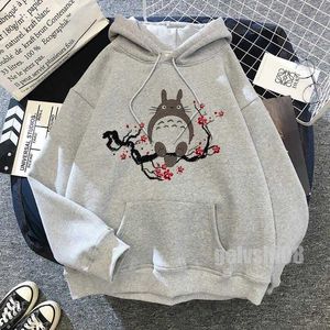 Heren Hoodies Sweatshirts Hot Japanse anime strip totoro Gedrukte Hoodies Men Dames sweatshirts Harajuku Oversized kleding mode streetwear boys tops t221008