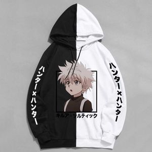 Sudaderas con capucha para hombre Sudaderas Hunter X Hunter Killua Zoldyck Sudaderas con capucha para hombre Otoño Invierno Niños Niñas Sudaderas Moda Killua Eye Anime Cosplay Sudadera con capucha 230208