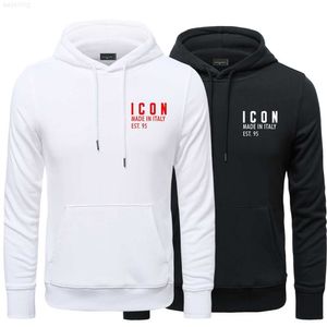 Sweats à capuche pour hommes Sweatshirts Icône Pull pour hommes Blanc Sweat à capuche de luxe Designer Homme Vêtement Taille S-3xl Mode Casual Marque