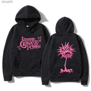 Sweats à capuche pour hommes Sweatshirts Insanee Joker Hip Hop Band Sweat à capuche pour hommes personnalisé Street Fashion Sweatshirt unisexe automne chaud Pull à manches longues L2403