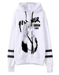 Heren Hoodies Sweatshirts Japanse anime man Men Makima Power grafische streetwear Harajuku Pochita unisex tops cartoon male5793024