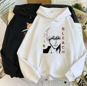 Sudaderas con capucha para hombres sudaderas de anime japonesa blanqueador gráfico sudaderas gráficas para hombres gato samurai kawaii sudadera vintage hip hop streetwear streety macho t221008