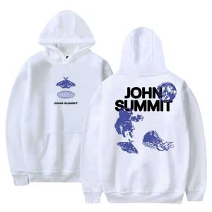 Hoodies voor heren Sweatshirts John Summit Hoodie 2023 World Tour Unisex Lange mouw Street chic Dames Heren Sweatshirt met capuchon Hip Hop Mode Kleding TQLC