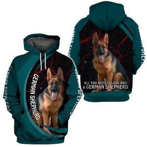 Sudaderas con capucha para hombre, sudaderas con capucha de pastor alemán de leopardo, jersey de moda con estampado 3D para hombres y mujeres, suéter, disfraces de Cosplay 02