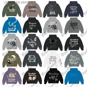 Hoodies voor heren Sweatshirts Losvallend sweatshirt Harajuku Y2k Modieuze en veelzijdige kleding Schuimproces Kpop Comfortabele oversized hoodie Meerkleurig T230731