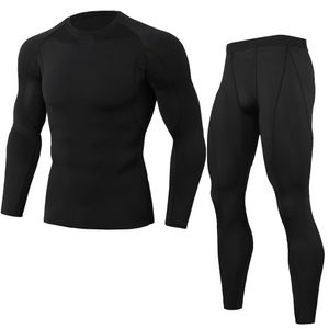 Heren Hoodies Sweatshirts Men Zwart MMA BJJ Rashgaurd Anti UV Snel verven Men Gym Yoga Training Sportsuit compressie Basislaag T -shirts en legging 221122