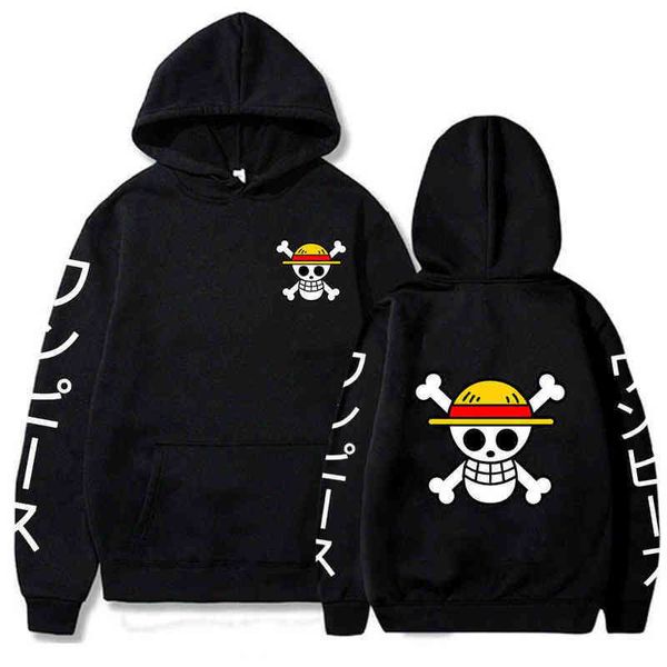 Sudaderas con capucha para hombre, sudaderas con capucha de lana de Luffy de Anime para hombre, sudaderas de Manga de invierno para mujer, ropa para niño y niña