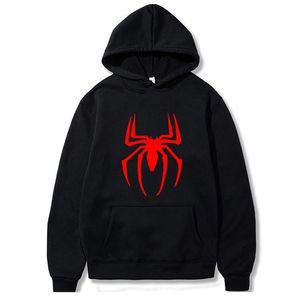 Sweats à capuche pour hommes Sweatshirts à capuche pour hommes Street Fashion Spider Print Sweatshirt Sweat à capuche en polaire Dames Casual Funny Loose Hoodie 230824