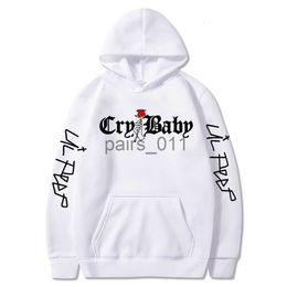 Hoodies voor heren Sweatshirts Broeken voor heren Hoodies voor heren 2023 LilPeep Rose Cry Wintermode Unisex Paar Pullover Streetwear Sweatshirts Mannelijke Sudaderas 230414 x0914