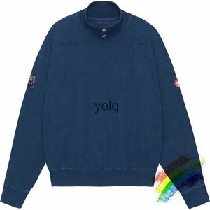 Heren Hoodies Sweatshirts Heren Polo's Blauw Hoge Kraag CAVEMPT Sweatshirts Heren Dames B Kwaliteit Crewne CAV EMPT Hoodieyolq