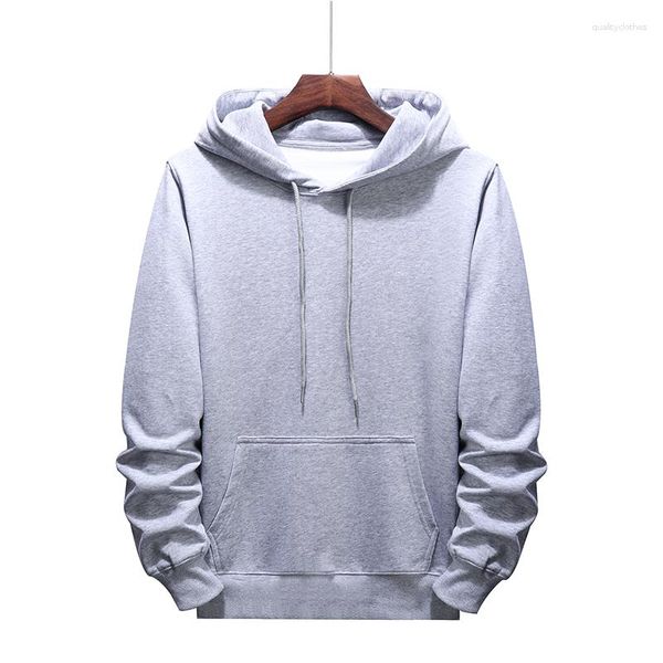 Sweats à capuche pour hommes Sweatshirts hommes couleur unie sweat à capuche vêtements de sport marque de mode Streetwear Hip Hop M-9XL grande taille 153