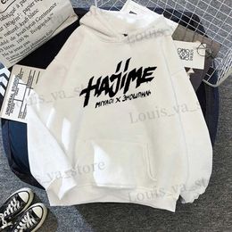 Heren Hoodies Sweatshirts Men Women Sweatshirt Hajime Miyagi Andy Panda Grafische oversized Hoodies unisex sweatshirt Harajuku Lady Hoody Casual pullovers T240419