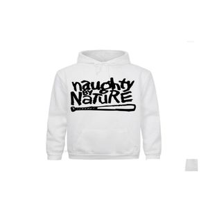 Sweats à capuche pour hommes Sweatshirts Men039S Naughty By Nature Old School Hip Hop Rap Skateboardinger Music Band Bboy Bgirl Sportswear Noir Otxch