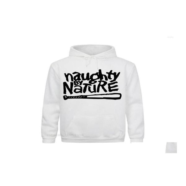 Sudaderas con capucha para hombre Men039S Naughty By Nature Old School Hip Hop Rap Skateboardinger Music Band Bboy Bgirl Sportswear Black Otxch