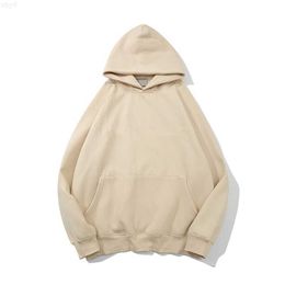 Sweats à capuche pour hommes Sweatshirts Hommes Designer Ajouter Fluff Chaud À Capuche Femmes Mode Streetwear Pull Lâche Lovers Tops Vêtements À Capuche K6NH