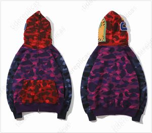 Sweats à capuche masculine Sweatshirts pour hommes Designer Sweat à capuche Lumineux femmes LETTRES CAMO SHOODY COTTON COTTON PLANDES HOODYS CARDIGAN BROIDED 4382