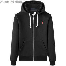 Heren Hoodies Sweatshirts Heren hoodies rits jas ralph Losse paard jassen polo heren hooded Top kleding ralphs Aziatische maat Z230701