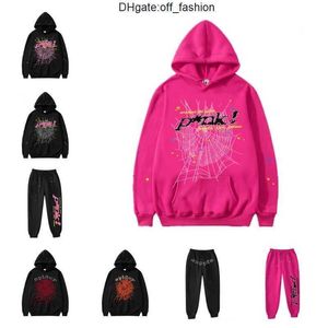 Sweats à capuche pour hommes Sweatshirts Hommes Sp5der Jeune Thug Angel Femme Mode 555555 Lettres Casual Spider Web Sweat à capuche Puff Imprimer Pulls 83C2