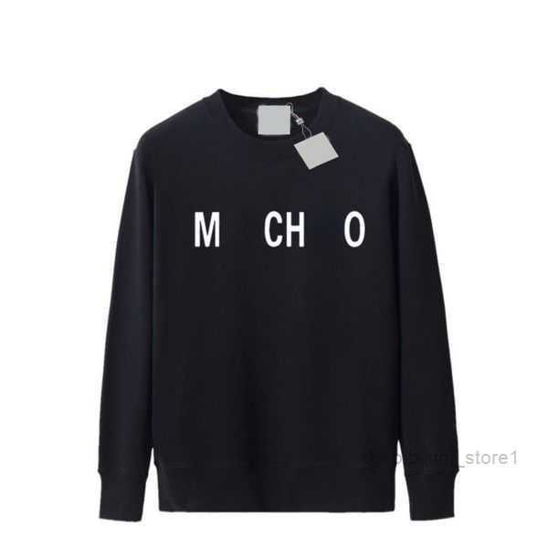 Sweats à capuche pour hommes Sweatshirts Moschino Sweat à capuche Designer Parfait Surdimensionné Automne Femmes Sweats à capuche Pull Sport Col rond Manches longues DGE3