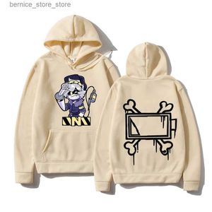 Heren Hoodies Sweatshirts Murder drones Hoodie Seriële aanduiding N Sweatshirt Mode Kleding Men Dames Hoody Nieuwe Harajuku Sweatshirts Cosplay Pullover Q240528