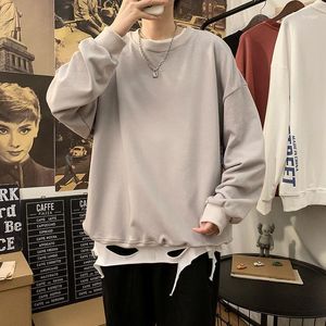 Heren Hoodies Sweatshirts Neploha 2023 Autumn Graphic Gedrukte Casual Oversize Koreaanse vrouw Streetwear Kpop Mannelijke kleding1