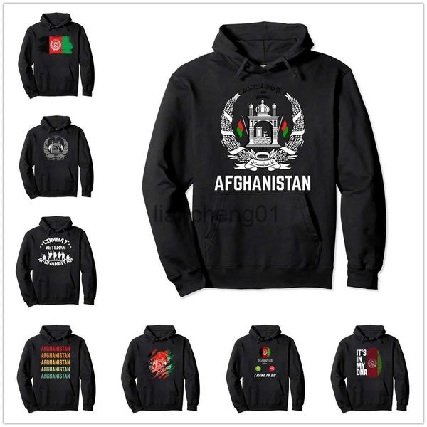 Sweats à capuche pour hommes sweats nouveau drapeau de l'afghanistan emblème sweat à capuche zippé hommes unisexe coton à capuche hommes mode sweat x1012