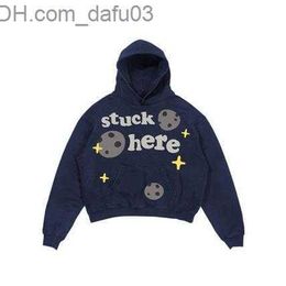 Sweats à capuche pour hommes Sweats New Comics Planet Printing Letter Y2K Harajuku Street USA Vintage Loose Hooded Sweater Loose Automatic Trend Z230804