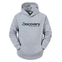 Sweats à capuche pour hommes Sweats New Discovery Sweat à capuche pour hommes Aventure en plein air Mode décontractée Pull à manches longues Veste Top T221008