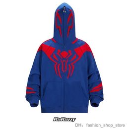 Sweats à capuche pour hommes Sweatshirts Nouvelle marque de mode Kakazzy All Ramaway Spider Man Cosplay Sweat à capuche brodé du même style de haute qualité Puff Tn CP Jacket Cosplay 6 J0OY