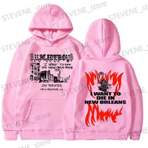 Heren Hoodies Sweatshirts Nieuw uicideboy Hoodie Suicide New Orleans Muziekalbum Esthetisch Sweatshirt Hiphop Rap Pullover Straatkleding 2023 T231220