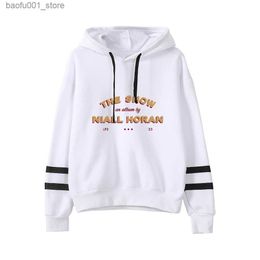 Heren Hoodies Sweatshirts Niall Horan De Show Nieuwe Album Trui Hoodie Unisex Capuchon Mode Trainingspak Q240217