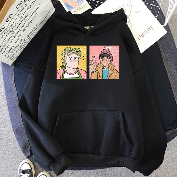 Sweats à capuche pour hommes Sweatshirts Nick et Charlie Anime Graphic Sweats à capuche Heartstopper Drama Série TV Pulls classiques Casual Manga Vêtements surdimensionnés Streetwear T221008