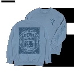 Hoodies voor heren Sweatshirts Noah Kahan Stick Season Lyric Sweatshirt met ronde hals, unisex sweatshirts met lange mouwen Casual streetwear kleding Q240217