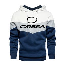 Heren Hoodies Sweatshirts Orbea Patchwork Herfst Winter Tops Streetwear Hiphop Korea Style Fleece Clothing 3XL 230301