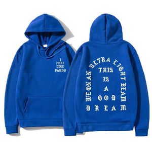 Heren Hoodies Sweatshirts Pablo Hoodie Mens Hip Hop Tracksuit Sweatshirts trekken Paris Ik voel me als Paul Hoodies Men Men Dames Winter Fleece Tops T221012