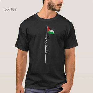 Sweats à capuche pour hommes Sweatshirts drapeau palestinien police arabe mât de drapeau Palestine T-shirt 100% coton col rond été à manches courtes décontracté hommes T-shirt taille S-3XLL231026