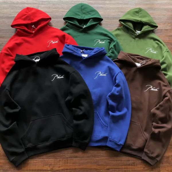 Sudaderas con capucha para hombres Sudaderas Pantalones Bordado Rhude Fleece Sudadera con capucha Hombres Mujeres Top Calidad 2023 Patchwork Jerseys Haikyuu Sudadera Anime Ropa 230928