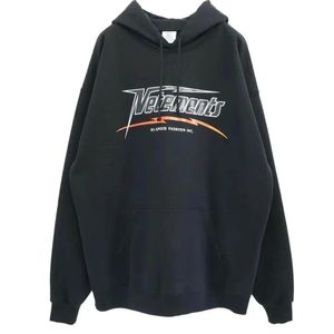Herenhoodies Sweatshirts Broeken Oversized zwarte hoodie Express-print Heren Dames 1 Puur katoen 230928