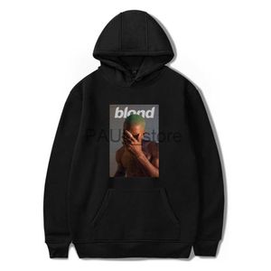 Sweats à capuche pour hommes Sweatshirts Pop Singer Frank Hoodie Ocean Unisexe Manches longues Femmes Hommes Survêtement Harajuku Streetwear Blond Hoodie Mode Vêtements Plus Size x0720