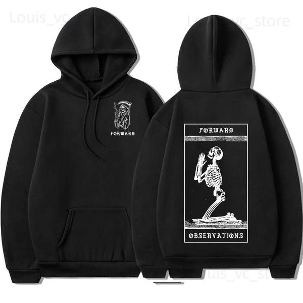 Sweats à capuche pour hommes Sweats Swelet Skeleton Forward Observations Group Sweat à capuche GBRS GRAPHIQUES GRATHES MENS