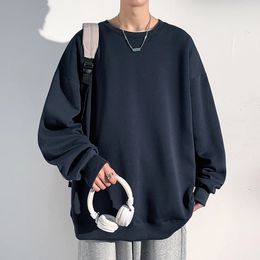 Sweats à capuche pour hommes Sweatshirts Privathinker Grande Taille Hommes Tendance Classique Pulls Harajuku Style Coréen Couple Vêtements Solide Casual Mâle 231026