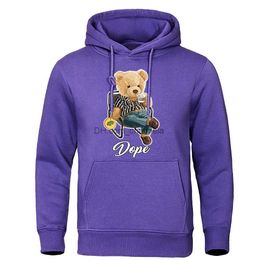 Sweats à capuche pour hommes riches en peluche en pentou