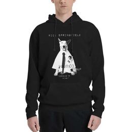 Sudaderas con capucha para hombre Sudaderas con capucha de poliéster Rick Springfield Jessie's Girl Working Class Dog Sudadera con capucha para hombre Talla S-XXL YQ231111