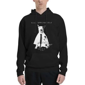 Sudaderas con capucha para hombre Sudaderas con capucha de poliéster Rick Springfield Jessie's Girl Working Class Dog Sudadera con capucha para hombre Talla S-XXL YQ231111