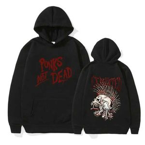 Sweats à capuche masculine Sweatshirts Rock Band The Exploited Hoodie Men Femmes Sweet Sweat Sweats Sweats Sweat Hip Hop surdimensionné surdimension