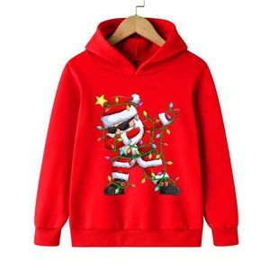 Heren Hoodies Sweatshirts Kerstman Kindersweatshirts Kerst Merkkleding Baby Jongens Meisjes Lange Mouw Trui Peuter Trui Hoodies KledingL231020