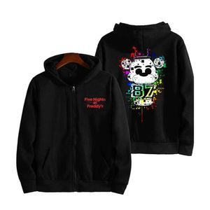 Heren Hoodies Sweatshirts School Hoodies Voor FNAF Kostuum Voor Tieners Sportkleding Kinderen 2022 Nieuwe Herfst Print Vijf Nachten Op FNAF Sweatshirt Voor JongensL23116