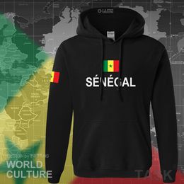 Sweats à capuche pour hommes Sweats Sénégal SEN à capuche hommes sweat sweat hip hop streetwear survêtement nation footballeur sportif pays afrique sénégalais 230113