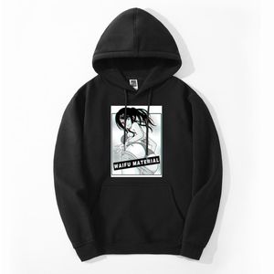 Heren Hoodies Sweatshirts Sexy Anime Meisje Waifu Retro Stijl 2021 Herfst Winter Mens Hip Hop Cool Hoodie Sweatshirt Harajuku Dikke Hoody hij